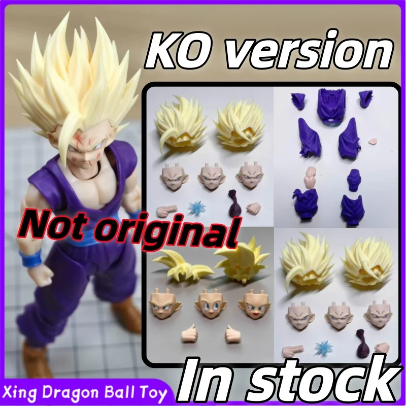 

В наличии! Dragon Ball SHF: Версия KO от стороннего производителя, серия Son Gohan Super 2, набор аксессуаров/скульптура головы/модификация для Сона Гохана