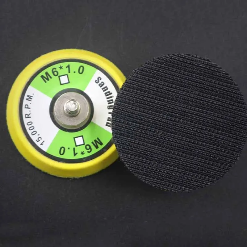 1- 5 Inch Self-adhesive Pneumatic Sander Polishing Disk Hook And Loop Backing Sanding Pad Polishing Disc