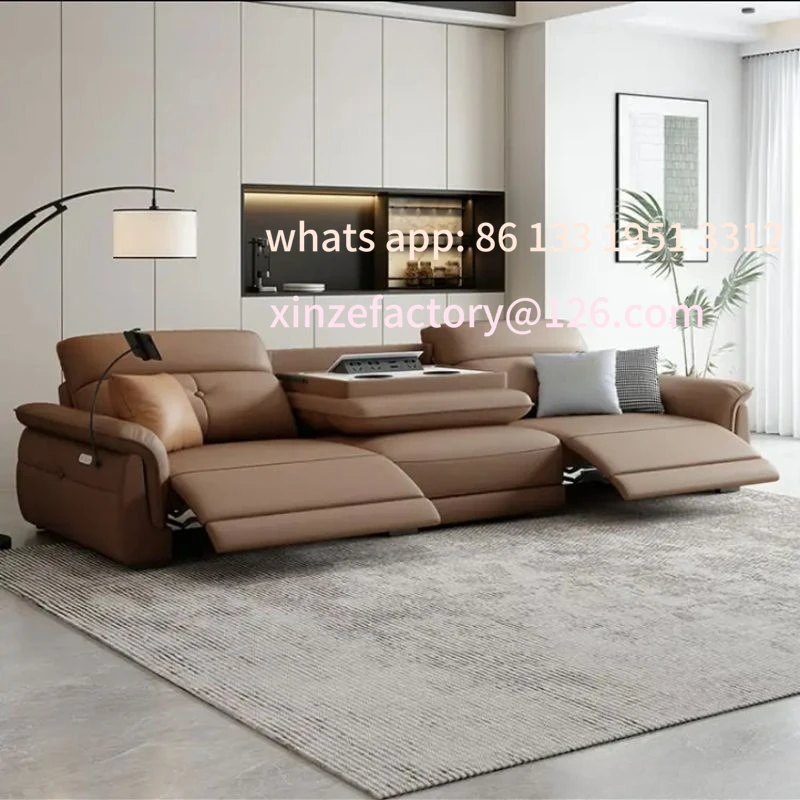 

Customizable Multifunctional Living Room Modern Simple Electric Sofa Adjustable Smart Space Capsule
