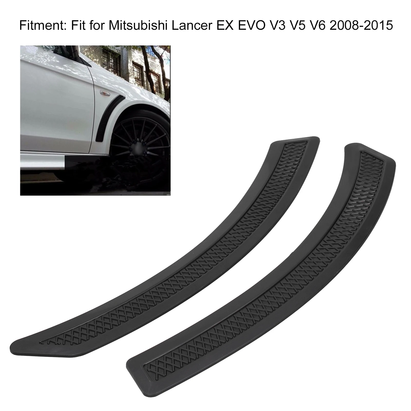 Side Vent Cover Trim for JDM  Fit for Mitsubishi Lancer EX EVO V3 V5 V6 2008-2015 Vent Cover  Vent Trim