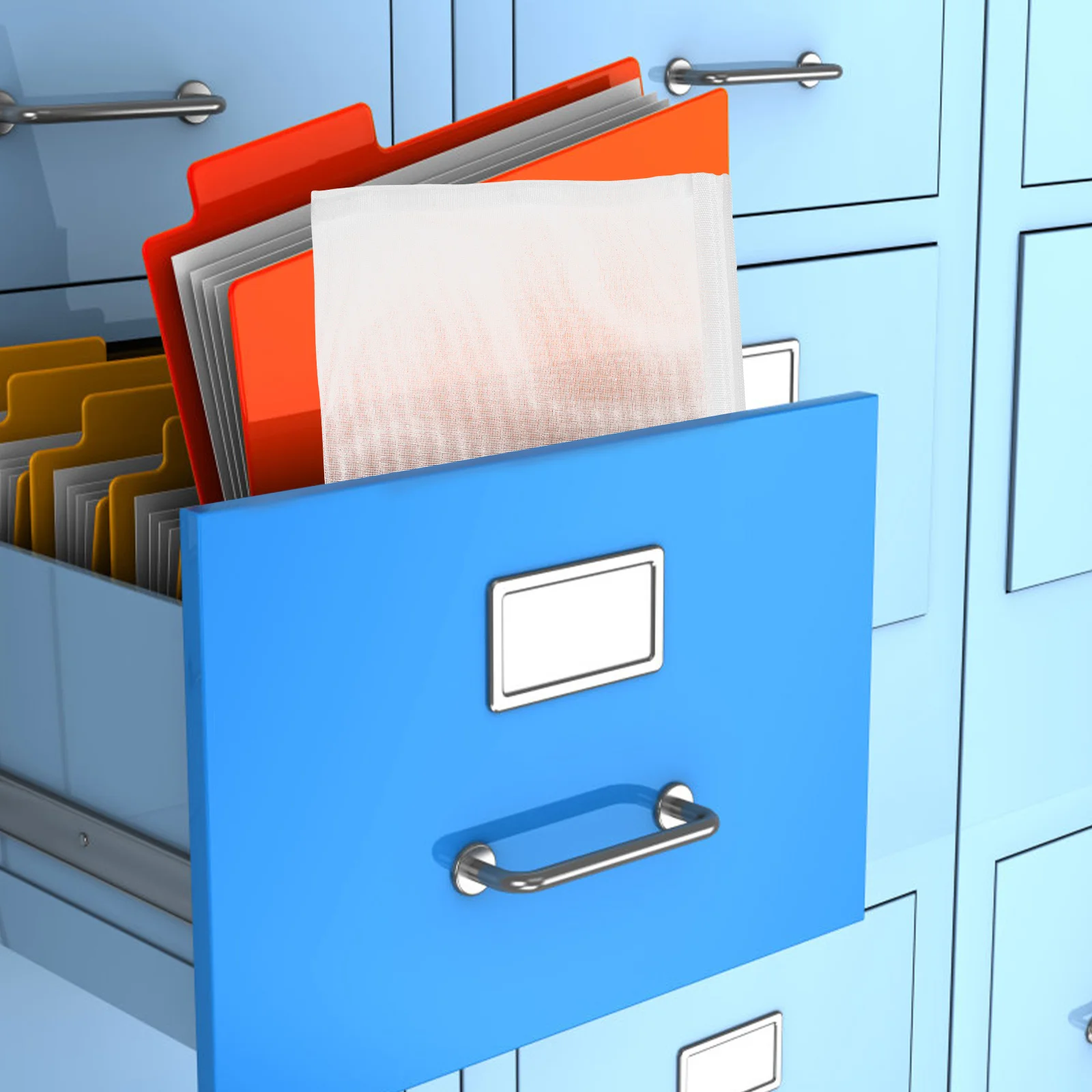 4 قطع من أكياس الملفات المزودة بسحاب، أكياس تخزين المستندات الشبكية، حاوية قرطاسية مقاومة للماء لتنظيم الملفات والأقلام ومستحضرات التجميل #4