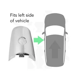 Chrome Door Handle Chrome Cover 80646-1BA0A Front Exterior Handle Lock Cover for INFINITI QX60 QX70 QX80 EX35 FX35 FX50 QX50 Car