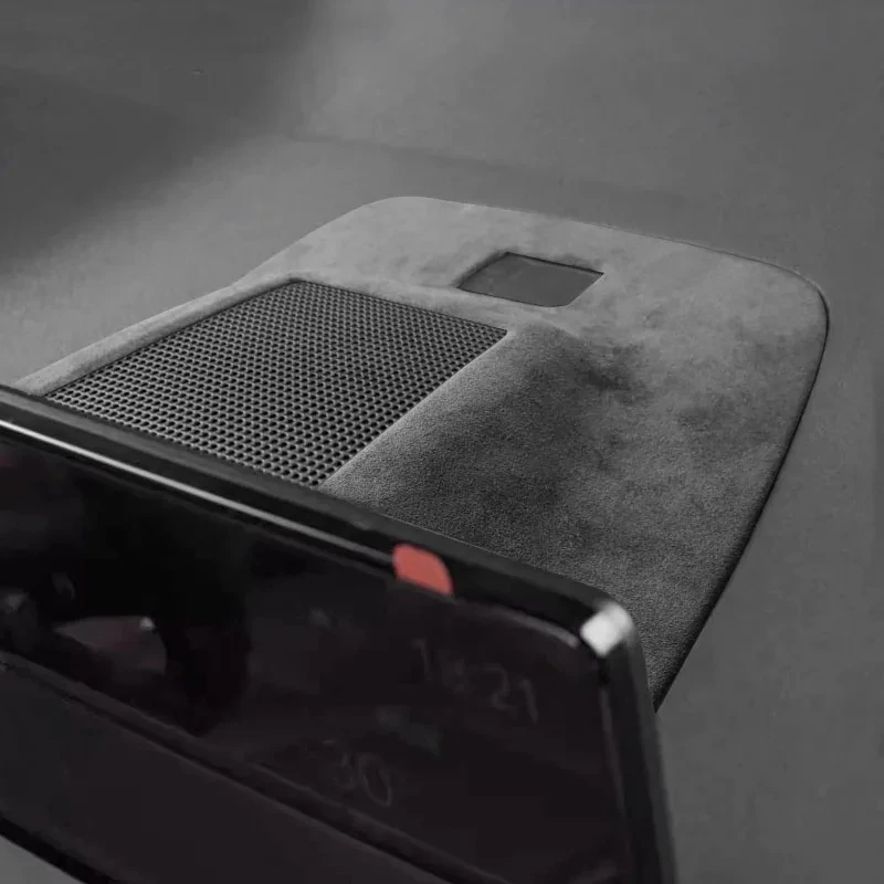 

For Honda Accord 11th 2023 2024 Accessories Top Suede Center Console Panel Cover Navigation Screen Decoration Frame Trim Sticker