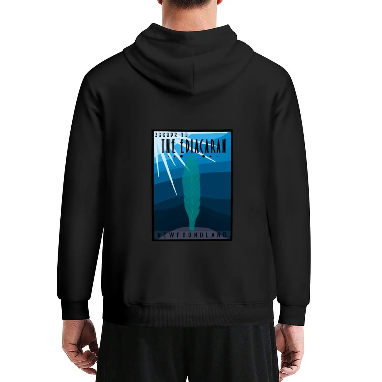 

Escape to the Ediacaran of Newfoundland Hoodie mens designer clothes hooded shirt men's clothes hoodies for men high quality