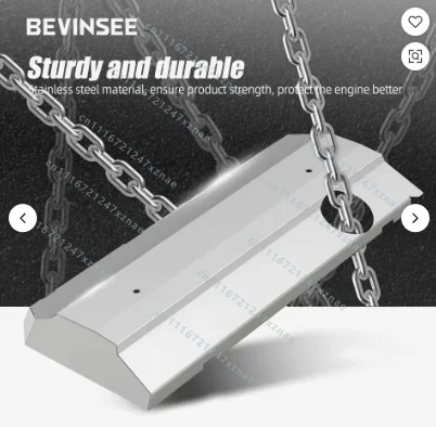 stainless steel engine valve cover heat shield，M54 engine 3 5 series E46 E39 E53 E60 E61 Z4 E85 E83 E36