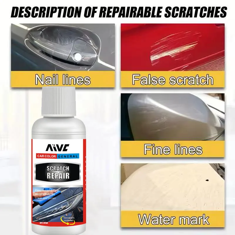 Car Scratch Remover Paint Care Tools Auto Swirl Remover Scratches Repair Polishing Auto Body Grinding Compound Anti Scratch Wax image 4