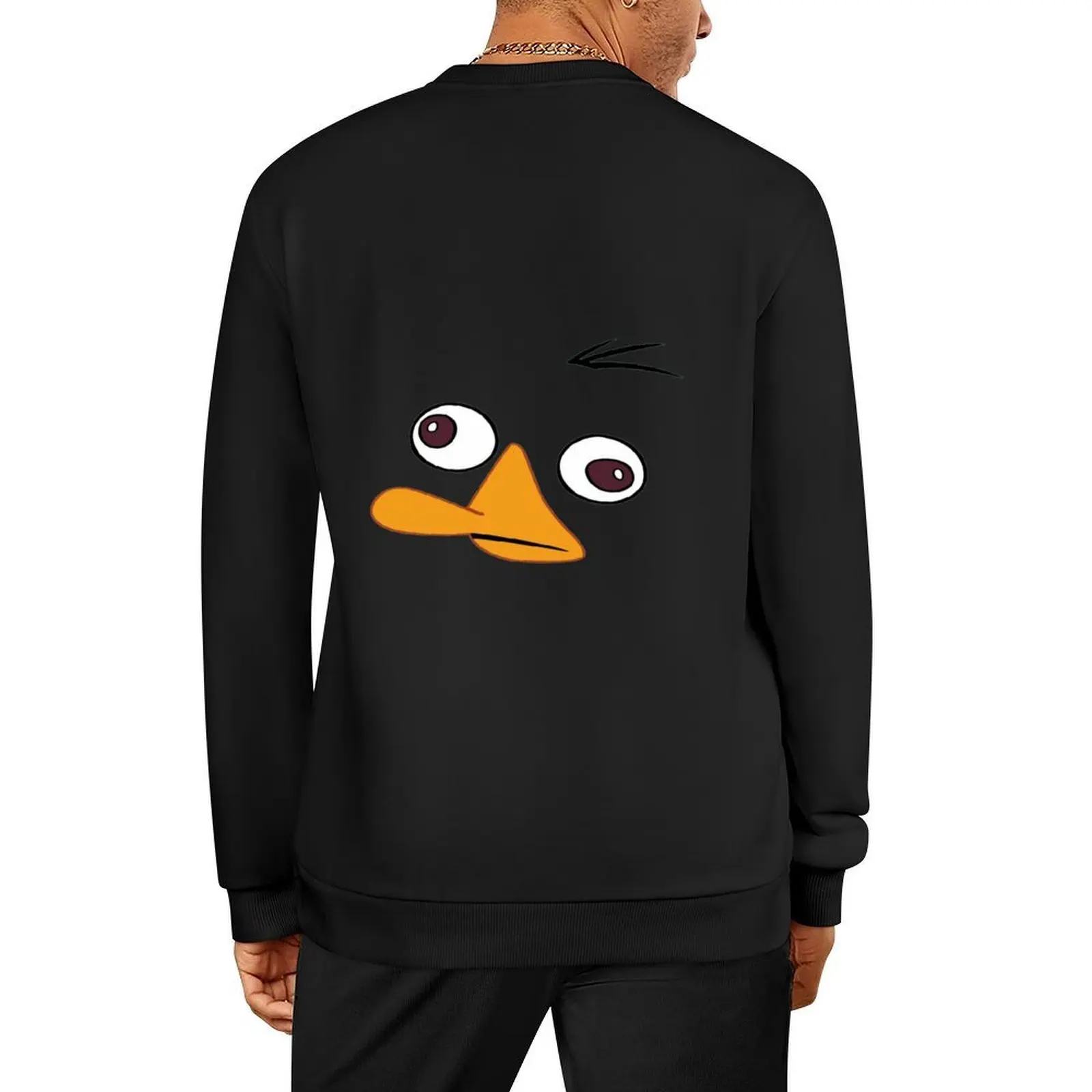 

Perry the Platypus Face ! [UltraHD] Pullover winter clothes men's coat tracksuit men's clothes new sweatshirt