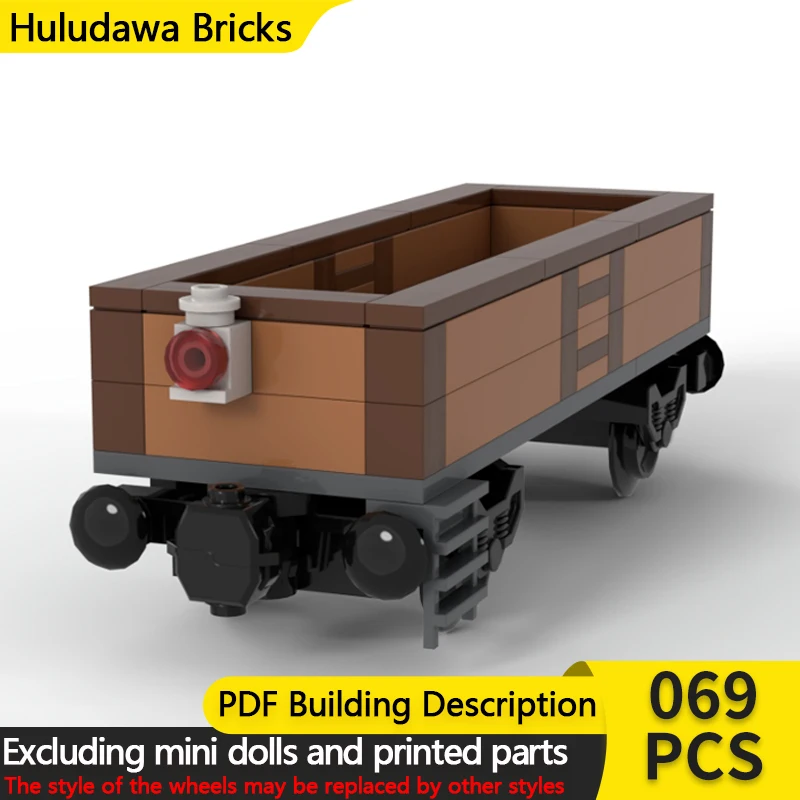 

Конструктор City Car Model MOC: Модульный грузовой вагон, развивающая игрушка для детей, подарок на праздник, набор для сборки