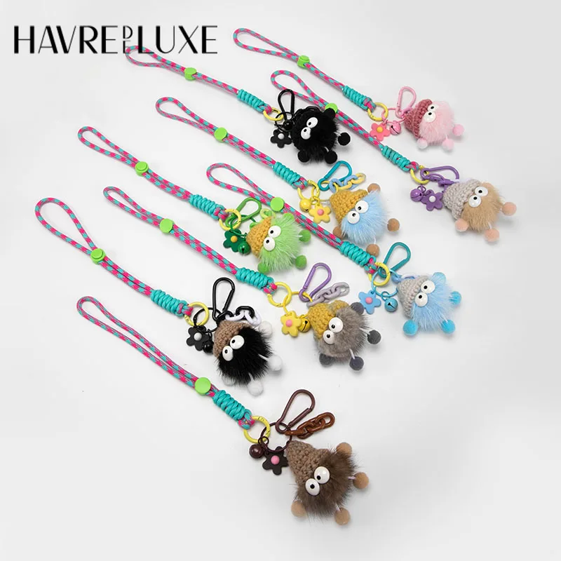 HAVERDELUXE Small Briquette Bag Pendant Pendant Doll Dragon Jun Bag Lanyard School Bag Doll Car Key Chain