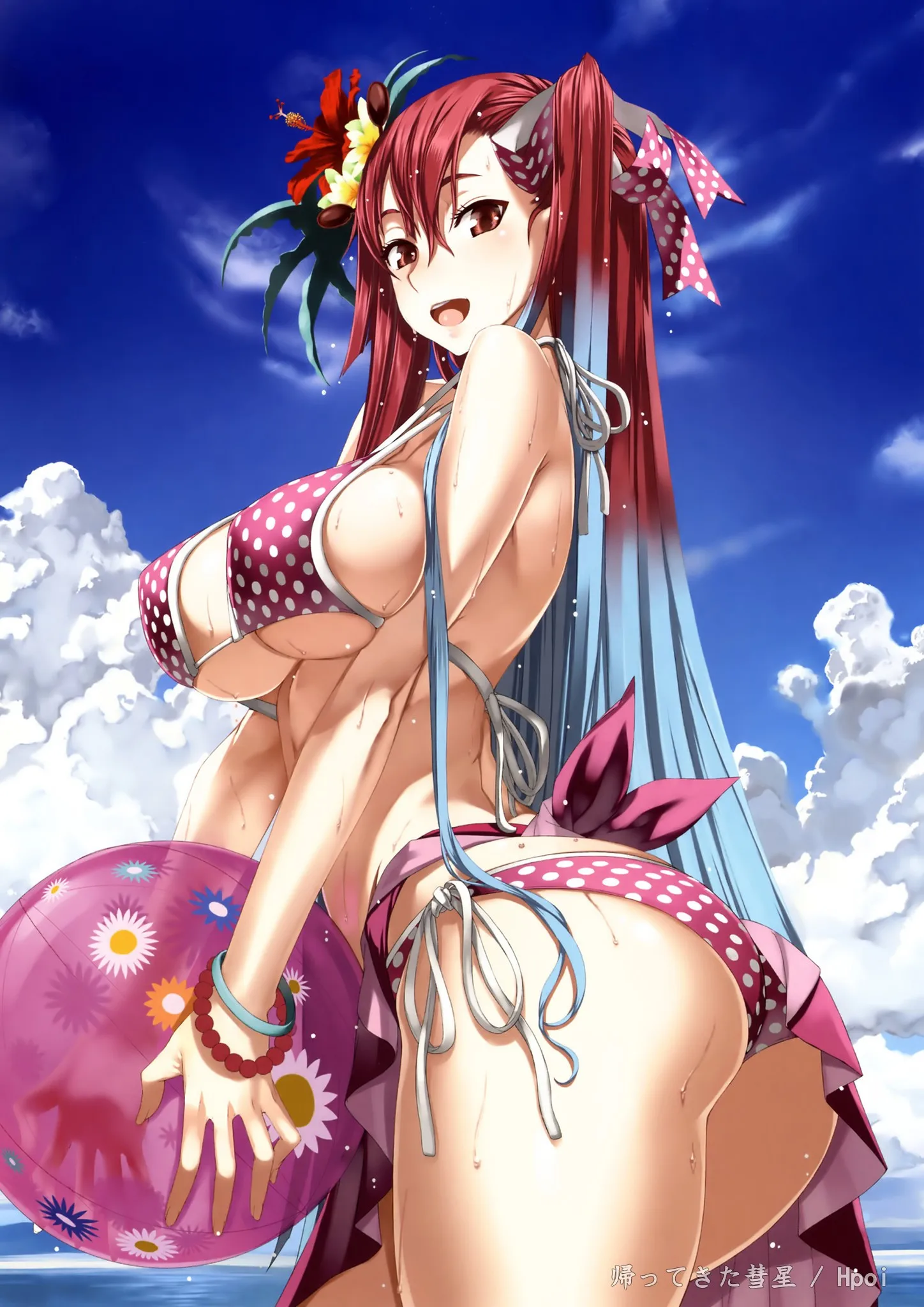 

Anime peripheral figurs Battle Valkyries 3 Unrecorded Chronicles Riela Marcellis Sexy swimsuit hand do Classic hand do