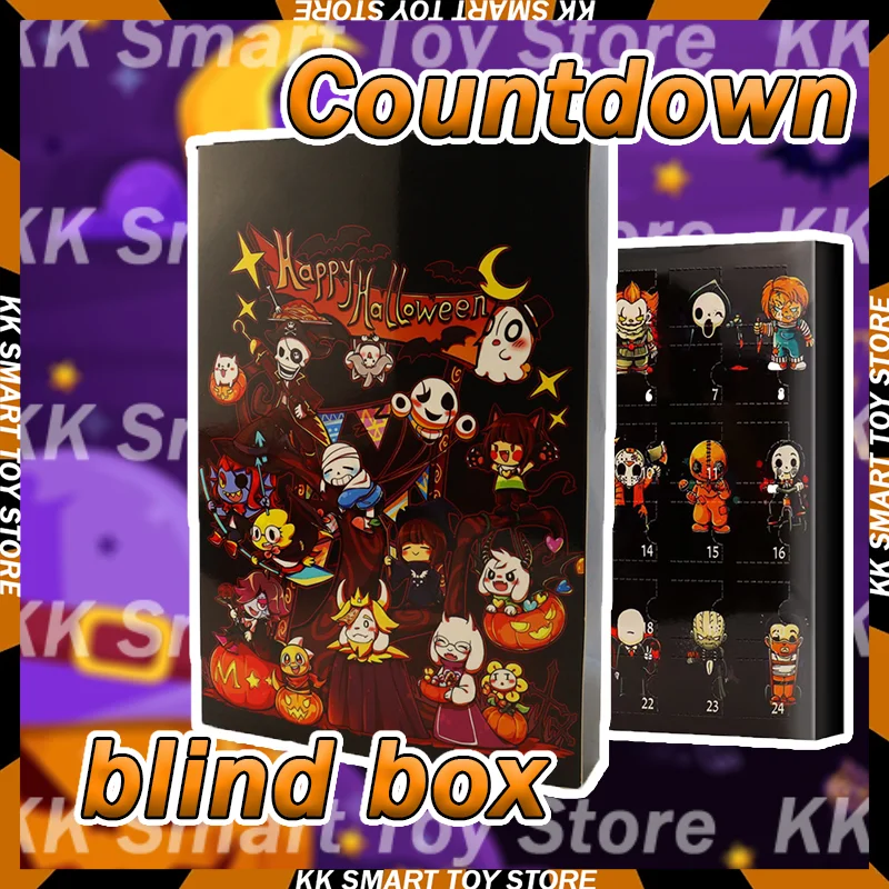 

В наличии Календарь на Хэллоуин Адвент Хэллоуин Игрушки Календарь Адвент Ужасы Коллекционные Фигурки Куклы Игрушки Мини Подарки Игрушки