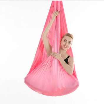 Custom Hot Sale Double Swing Parachute Hiking Premium Comfortable Nylon Parachute Aerial Silk Fabric Hammock