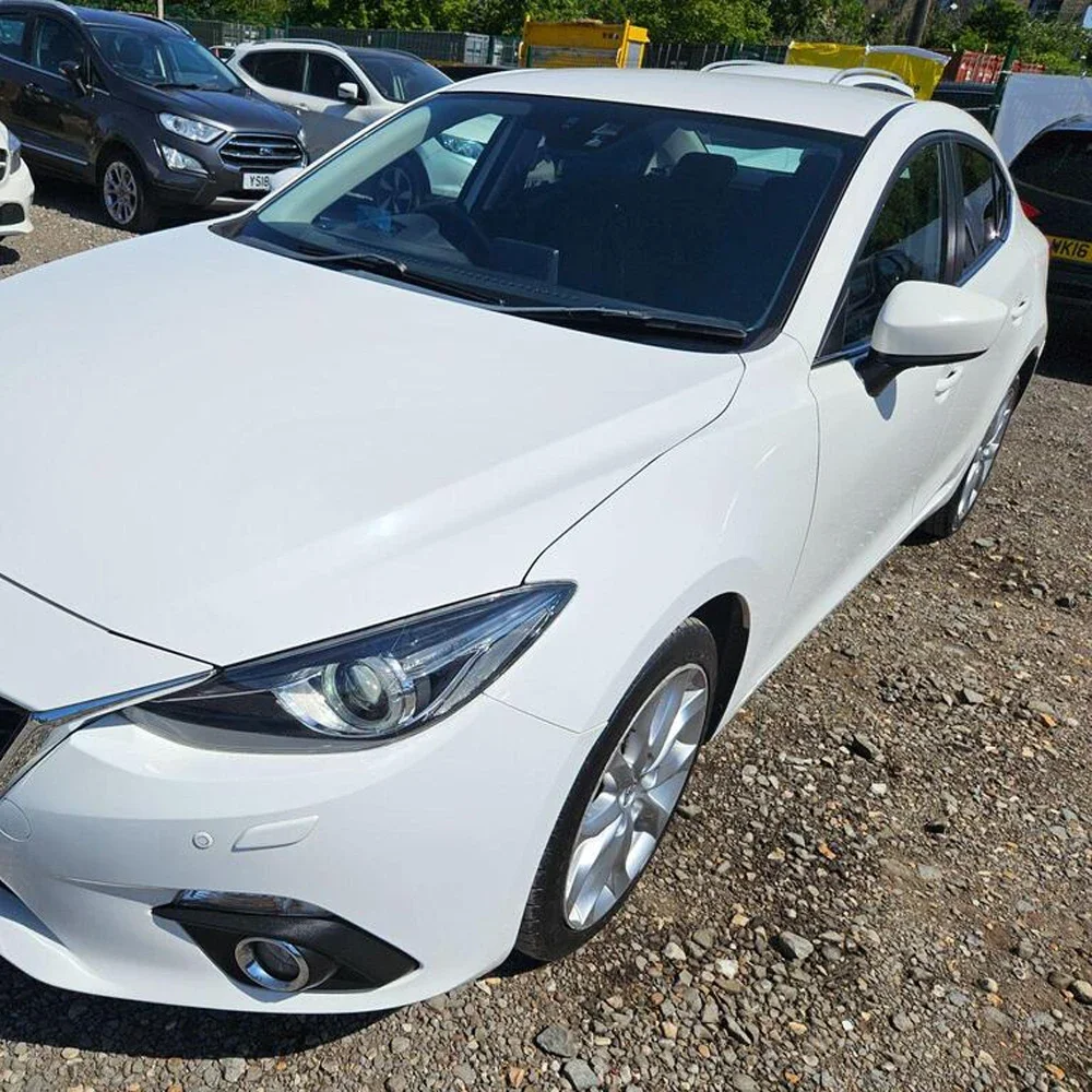 Picture 3: Exterior Window Trim Chrome Delete protective Film For Mazda 3 Axela 2014-2018 Glossy Black Sticker