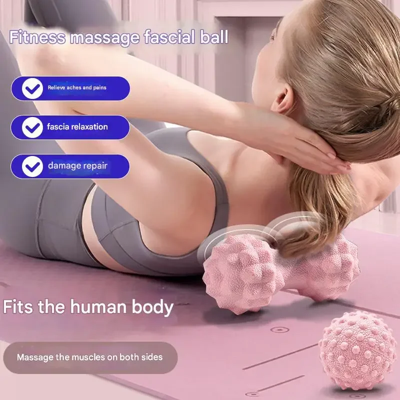 

Deep Tissue Massage Ball Set for Shoulder Neck Stand Foot Massage Relief Exercise Equipment Wellness Relaxation Toys