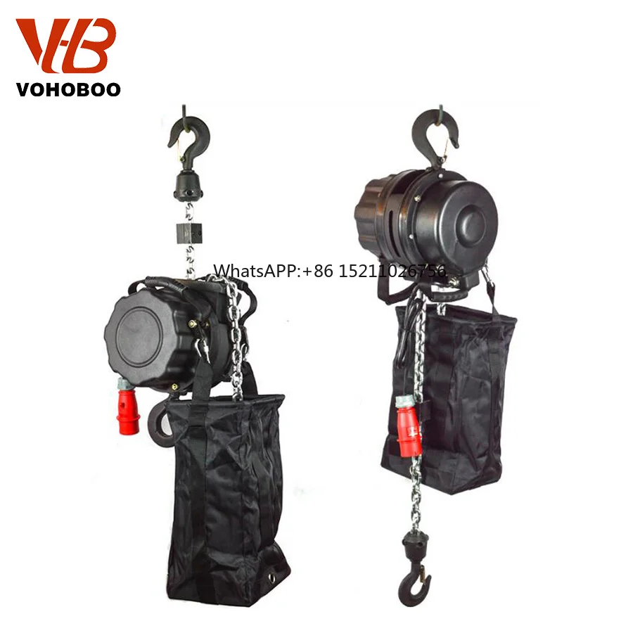 Stage Chain Hoist Electric Hoist G80 Chain Electric Stage Truss Motor 220V 380V 1ton 50 Alloy Steel Provided Forged G80 Chian