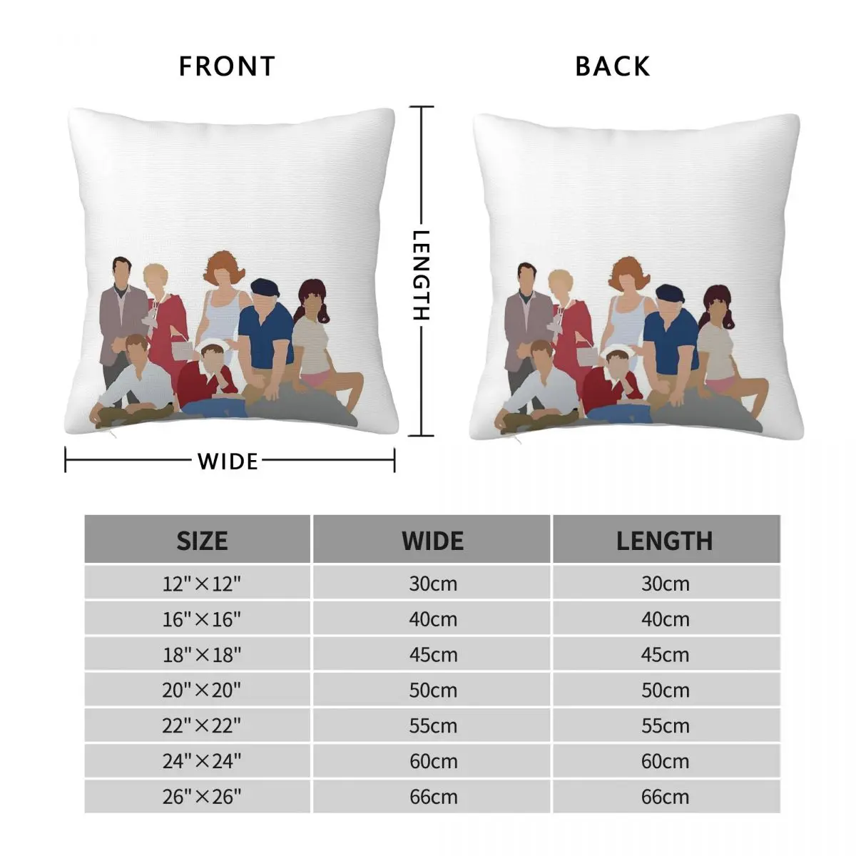 Gilligan's Island Tv Square Pillowcase Polyester Linen Velvet Creative Zip Decor Throw Pillow Case Room Cushion Case