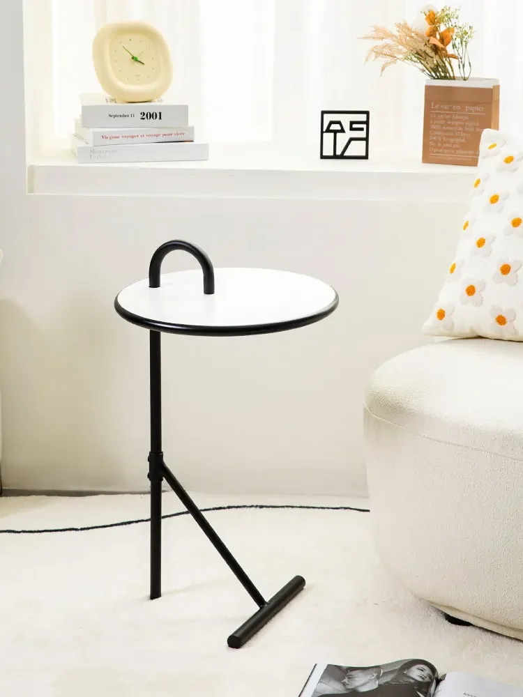 

Handheld Side Table Handheld Modern Simple Small Round Table Portable Sofa Tea Corner Table