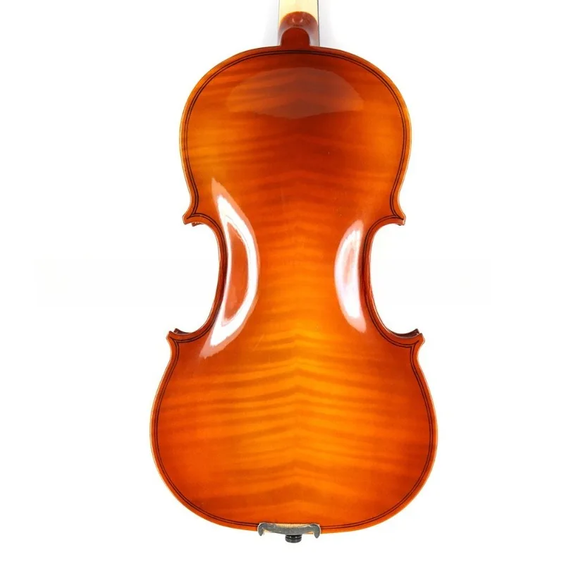 

Bright tiger skin pattern splint violin beginner learn violin panel wood tendon