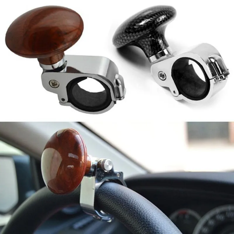 Car Steering Wheel Power Handle Ball Hand Control Power Handle Grip Spinner Knob Grip Knob Turning Helper