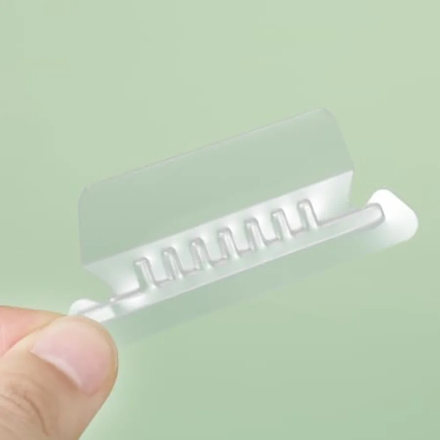 50pcs Folder Labels Transparent Clear Folder Labels Folder Labels Plastic Hanging Label Inserts File Folder Labels Tabs Organiz