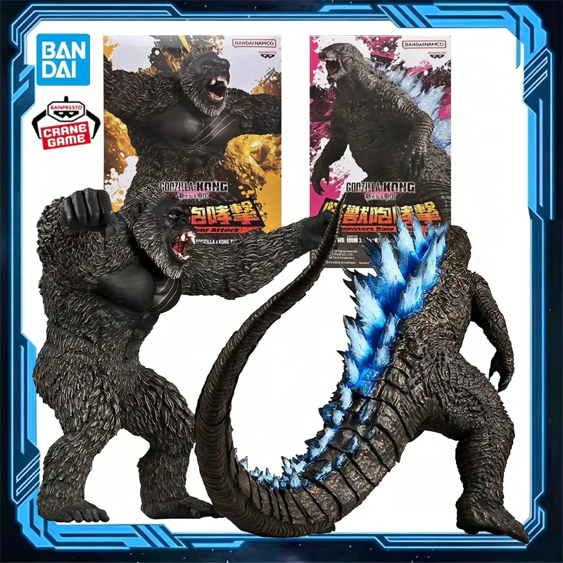

Оригинальная коллекционная фигурка Bandai Banpresto: Годзилла против Конга, серия Monster Roar, аниме-фигурка, модель, игрушка, подарок