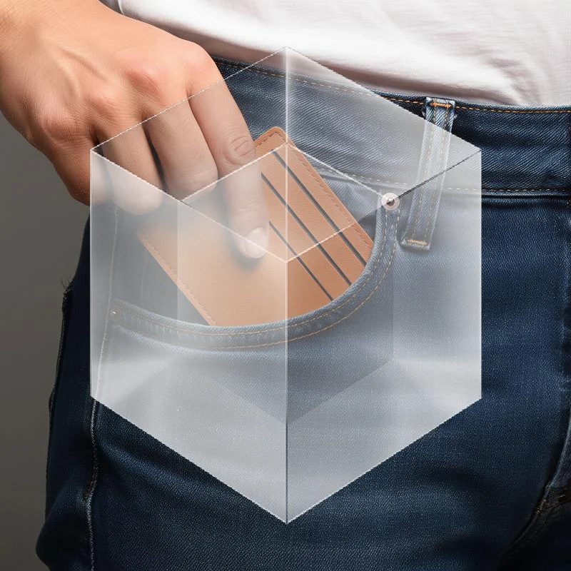 1 stuks slanke lederen creditc - Travel Wallet Slim recensie en prijs