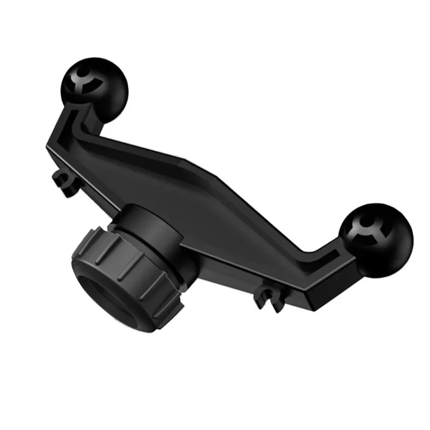 Universal Dual Car Phone Holder Base For 17mm Ball Head Gravity Stand Dashboard Suction Cup Fixed Phone GPS Support Accessories