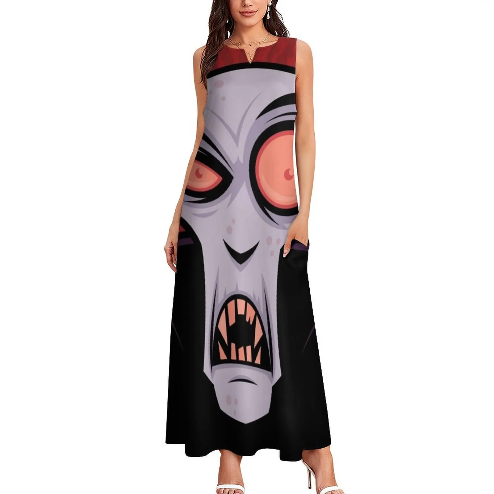 Count Dracula Long Dress women's summer clothing 2025 Summer dresses for women summer women's suit beach dress