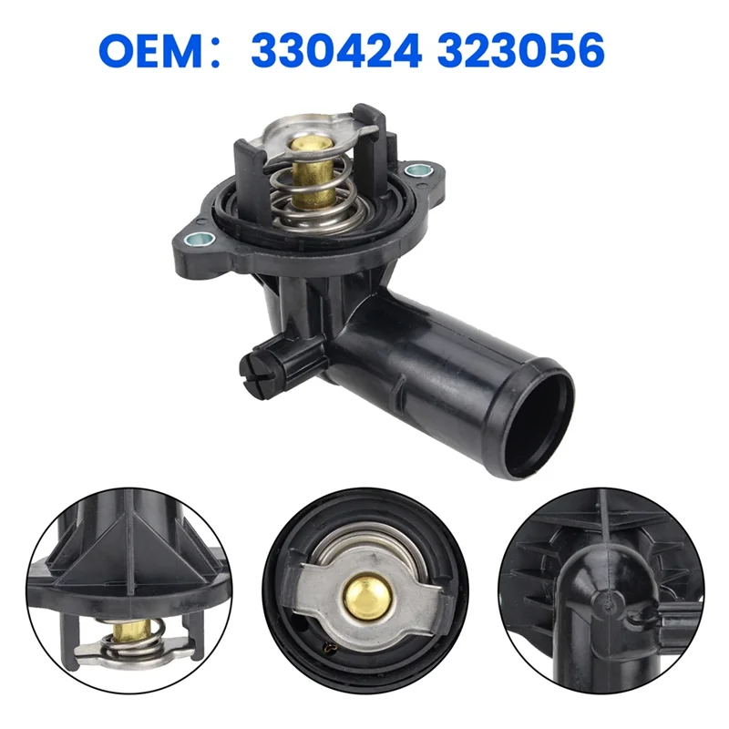 

AA-Car Engine Coolant Thermostat Housing For Maserati Ghibli 2014-2021 330424 323056 Parts Accessories