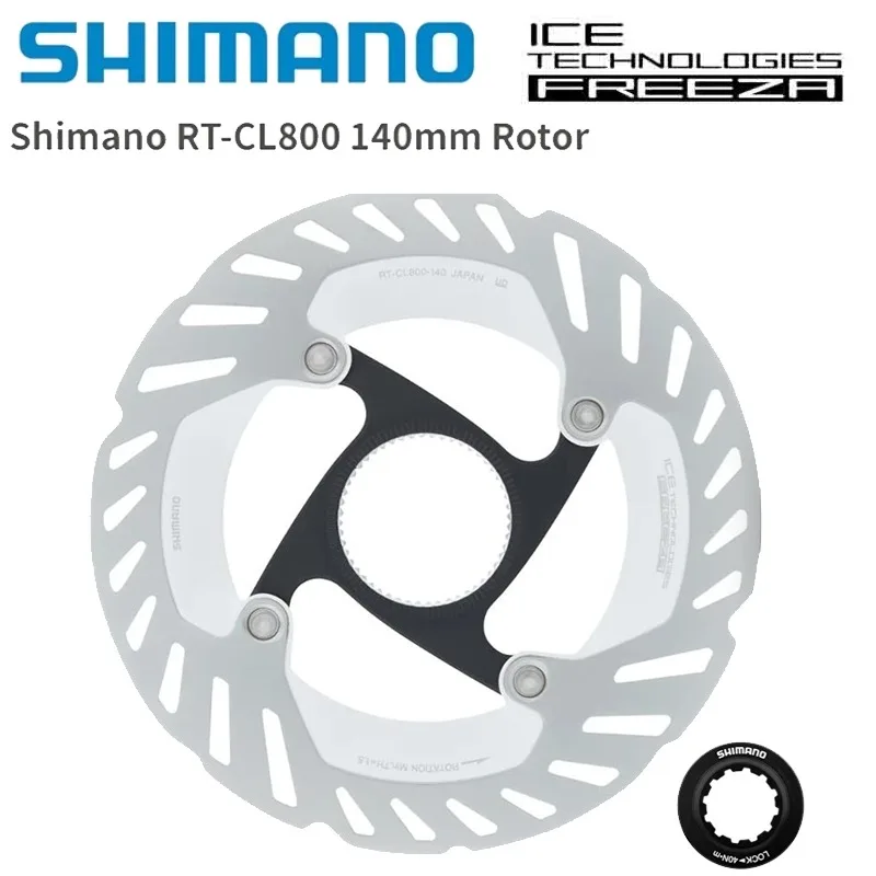 

SHIMANO ULTEGRA 105 RT CL800 Road MTB Bike Disc Brake Rotor instead RT800 Center Lock ICE-TECH Rotors 140mm 160mm for R8000 105