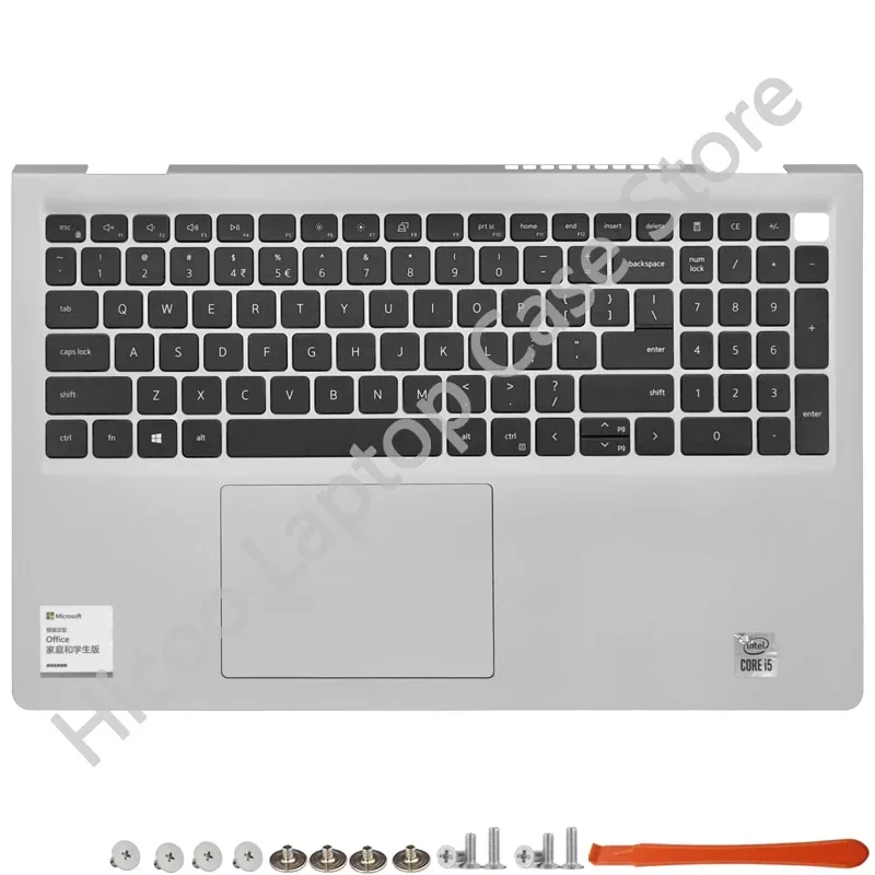 New For Dell Inspiron 15 3510 3511 3515 3520 3521 LCD Back Cover Front Bezel Hinges Top Case 00WPN8 00DM9D Frame Bezel 09WC73