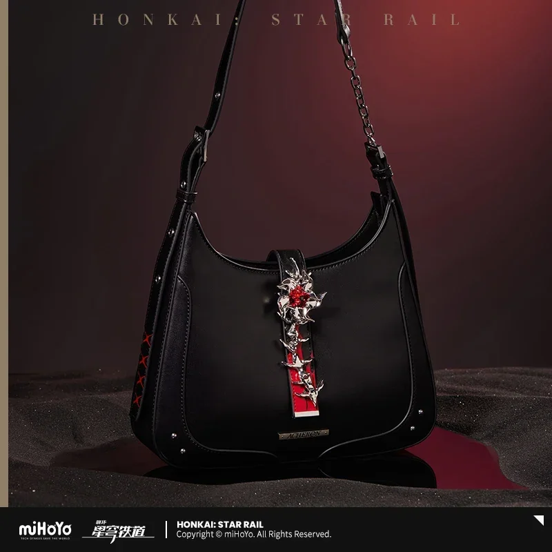 

Presale Honkai: Star Rail Official Merchandise Acheron Raiden Bosenmori Mei Theme Saddle Bag Ship in 2025.01 Please Extend Time