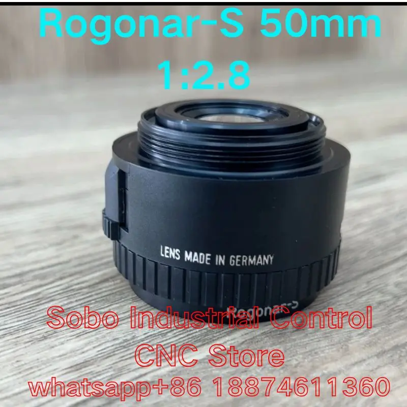 Second-hand tested OK Rogonar-S 50mm 1:2.8 industrial line scanning lens