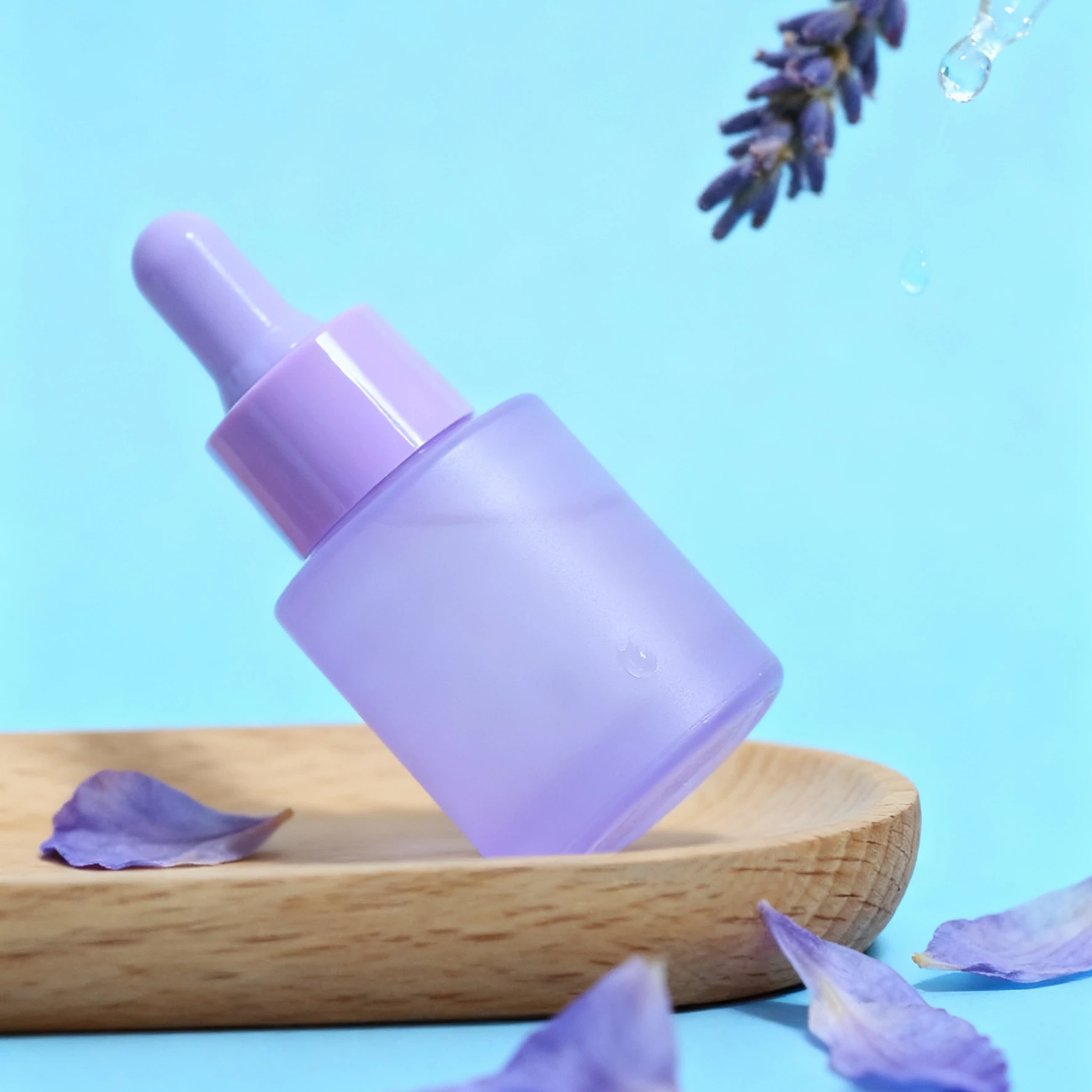 2 pezzi 20ml bottiglia di olio essenziale bottiglia di vetro glassato contagocce bottiglia campione aromaterapia goccia di liquido per bottiglie di profumo da massaggio