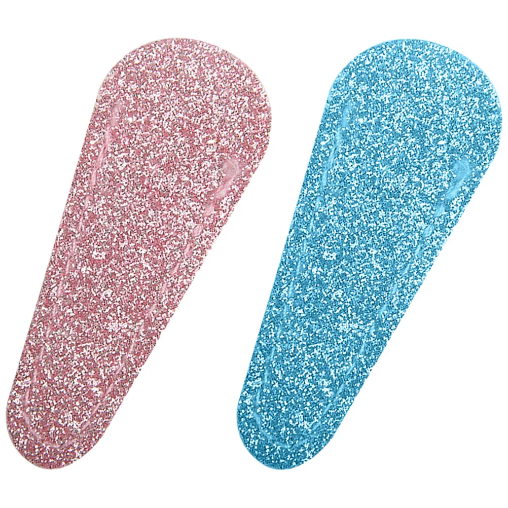 2Pcs Glitter Scissor Covers Premium PU Durability Manicure Tool Protector Cover for Nail Scissors Secure Fit