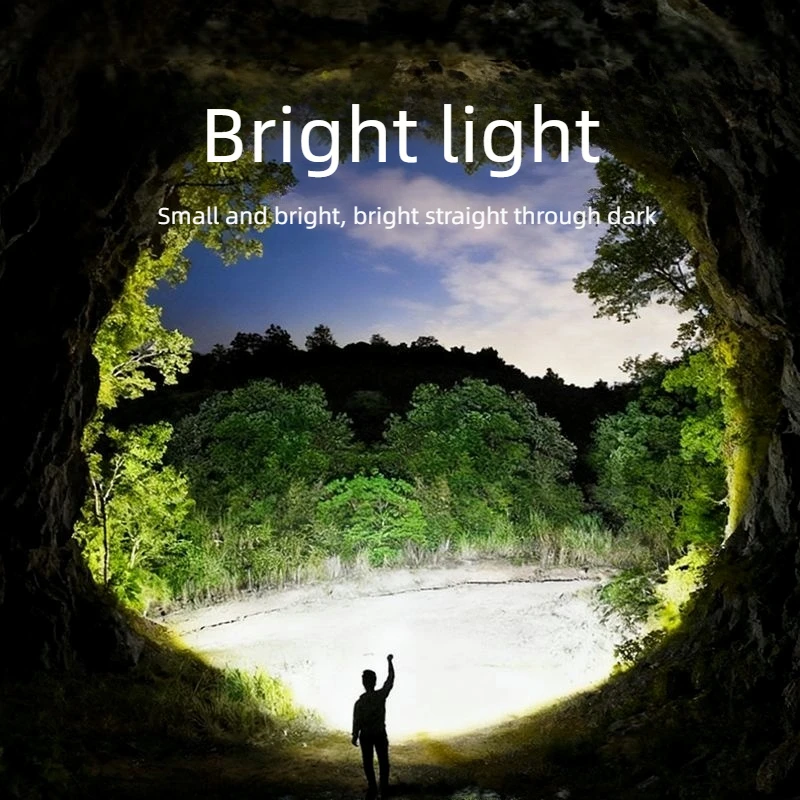 ไฟฉายบรรยากาศแบบมัลติโหมดรุ่นใหม่ ทำจากอะลูมิเนียมทั้งหมด ไฟฉายอเนกประสงค์สำหรับใช้งานกลางแจ้ง ไฟฉายแบบรวมฟังก์ชันหลากหลาย ใช้งานได้ยาวนาน เหมาะสำหรับการตั้งแคมป์