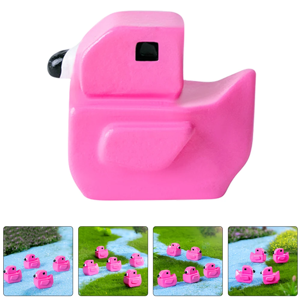 

50pcs Diy Micro Landscape Ornaments Kit Flamingo Animal Miniature Garden Decorations Dollhouse Accessories Desktop Bookshelf