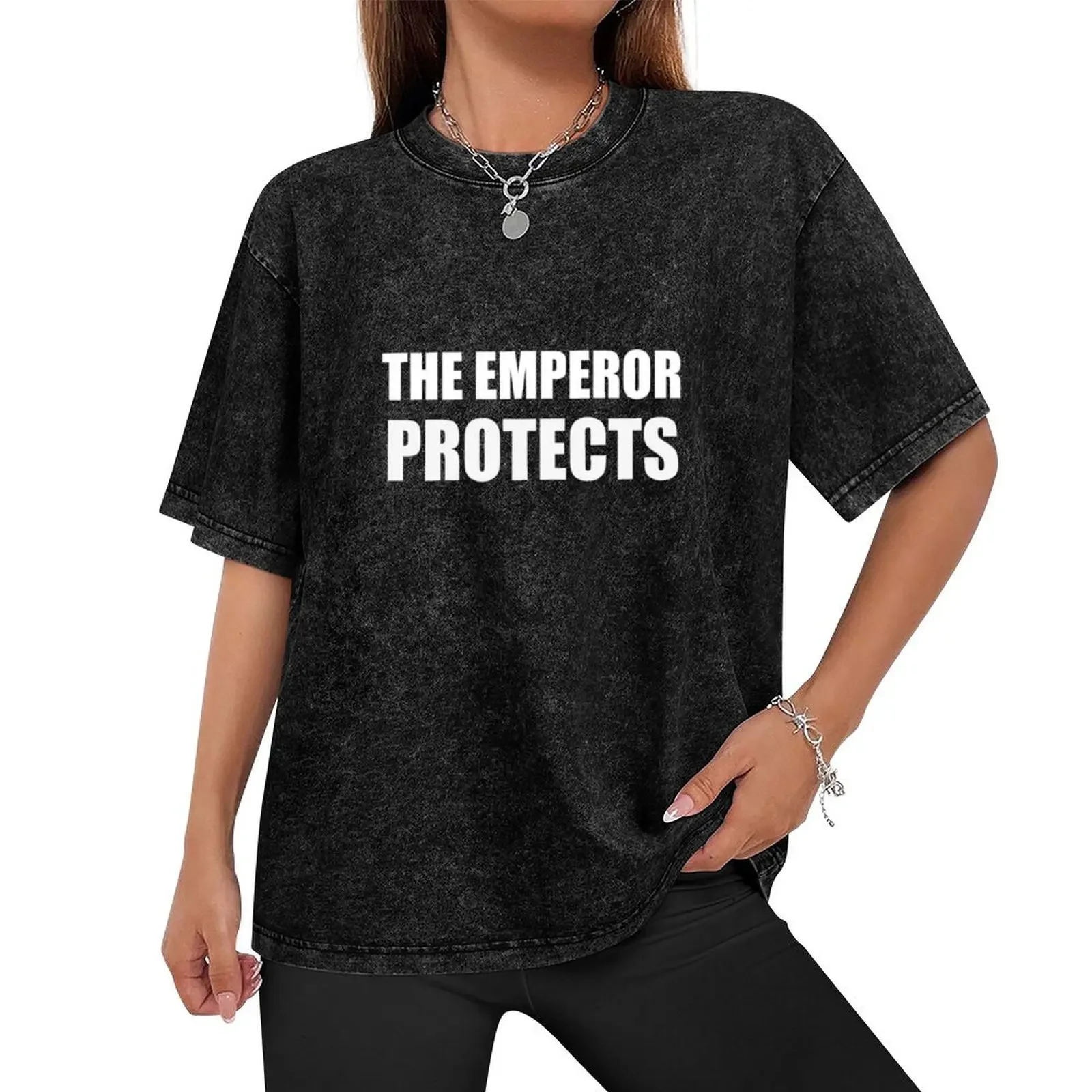 The Emperor protects T-Shirt animal prinfor boys shirts graphic tees mens graphic t-shirts big and tall