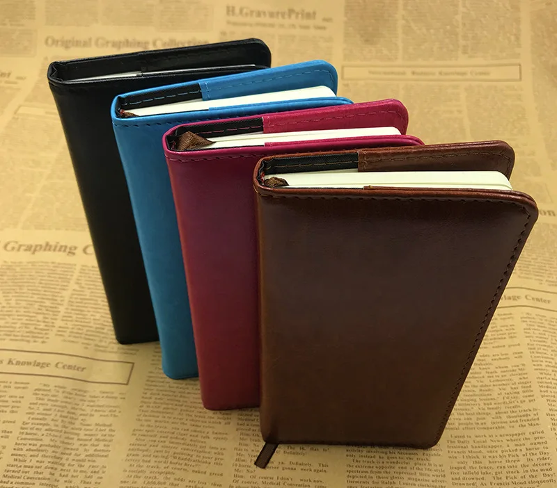 A6 Notebooks And Journals Vintage Leather Notebook Travel Diary Note Book Sketchbook Stationery Gifts School Office Supplies