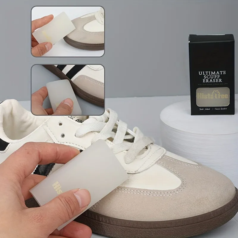 

A kind of shoe cleaning eraser, used to remove stains on white shoes, suitable for the maintenance of suede shoes and snow boots
