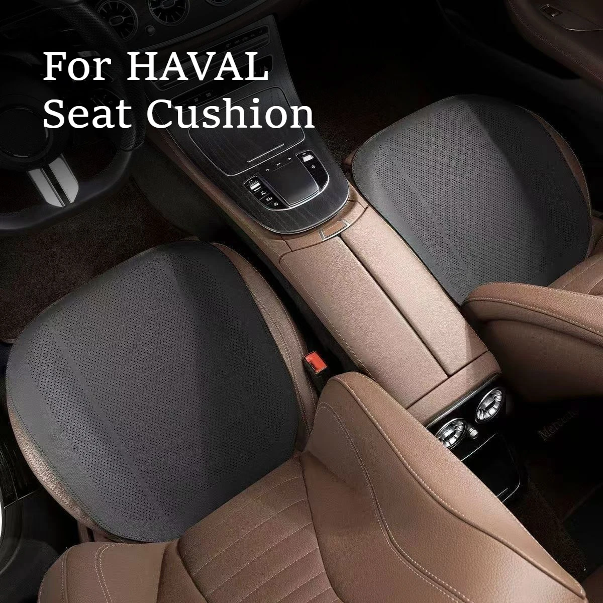 New Nappa Leather Car Seat Cushion For Haval H5 H6 H9 M6 H7 Dargo Menglong Xiaolong All Season Breathable Ultra Thin