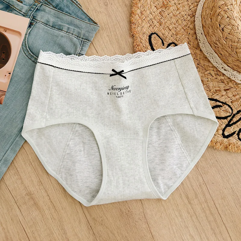 S-4XL 4 Layers Menstrual Panties Absorption Maternity Physiological Incontinence Breathable Briefs  plus size  Underwear