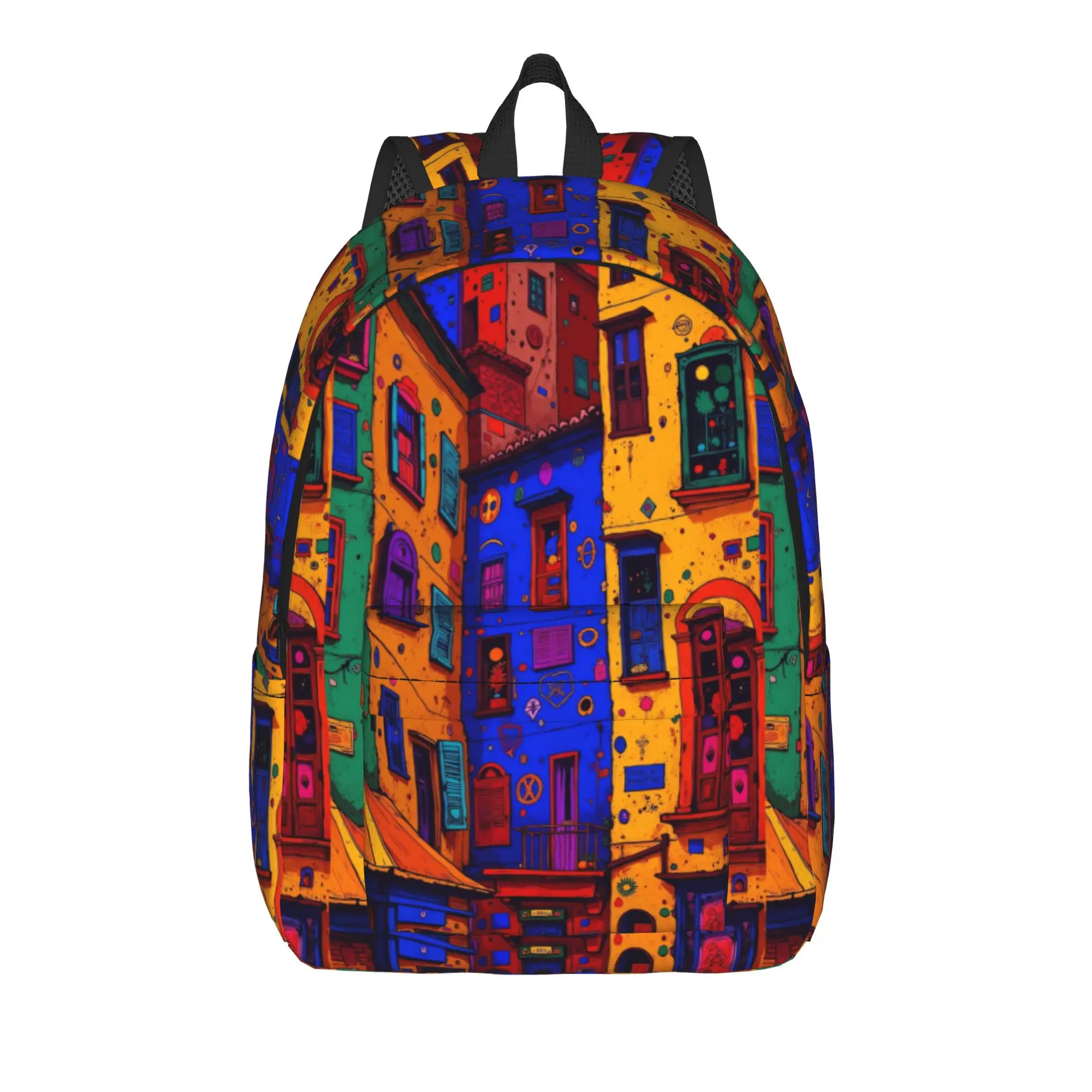 Jesus Christ Passion Backpack  Sport Backpacks Men Custom Large School Bags Funny Rucksack