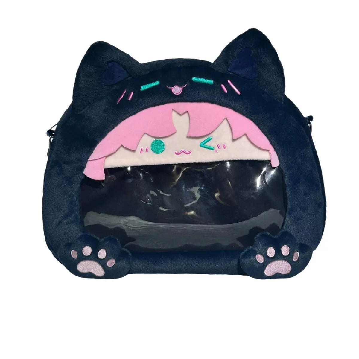 El malvado quiero resbarbarse tengo ser un gran VILLAIN PROTAGONISTA Wang Yi gato relleno Plushie felpa Ita bolso de hombro Nov