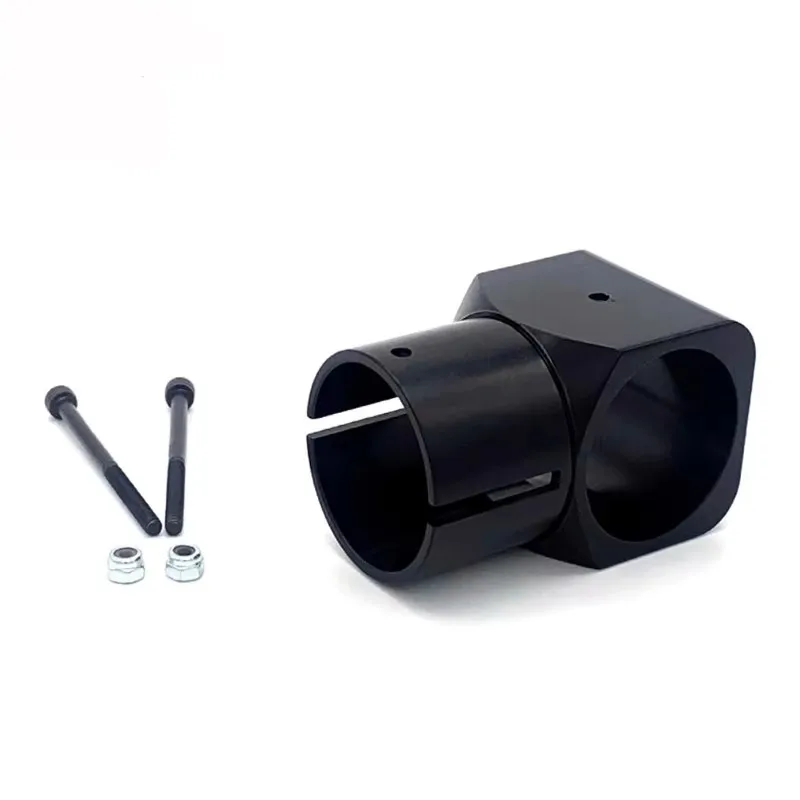 Tube de trépied en T à trois voies, train d'atterrissage en aluminium 16 20 25 30mm, pièces de Tube en Fiber de carbone pour bricolage Drone quadrirotor Multicopter 4 pièces