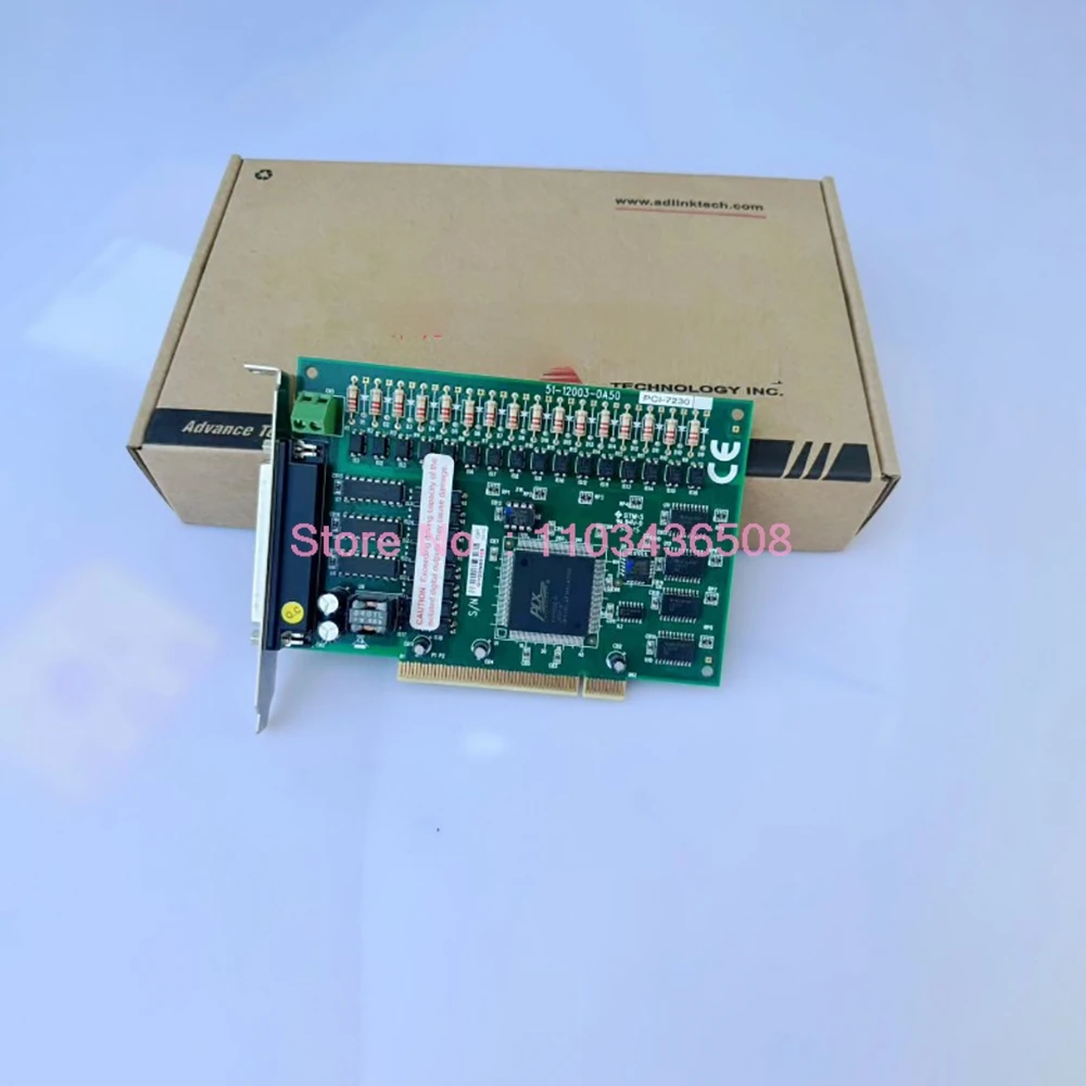 

Карта переключения ввода-вывода с оптической изоляцией PCI-7230