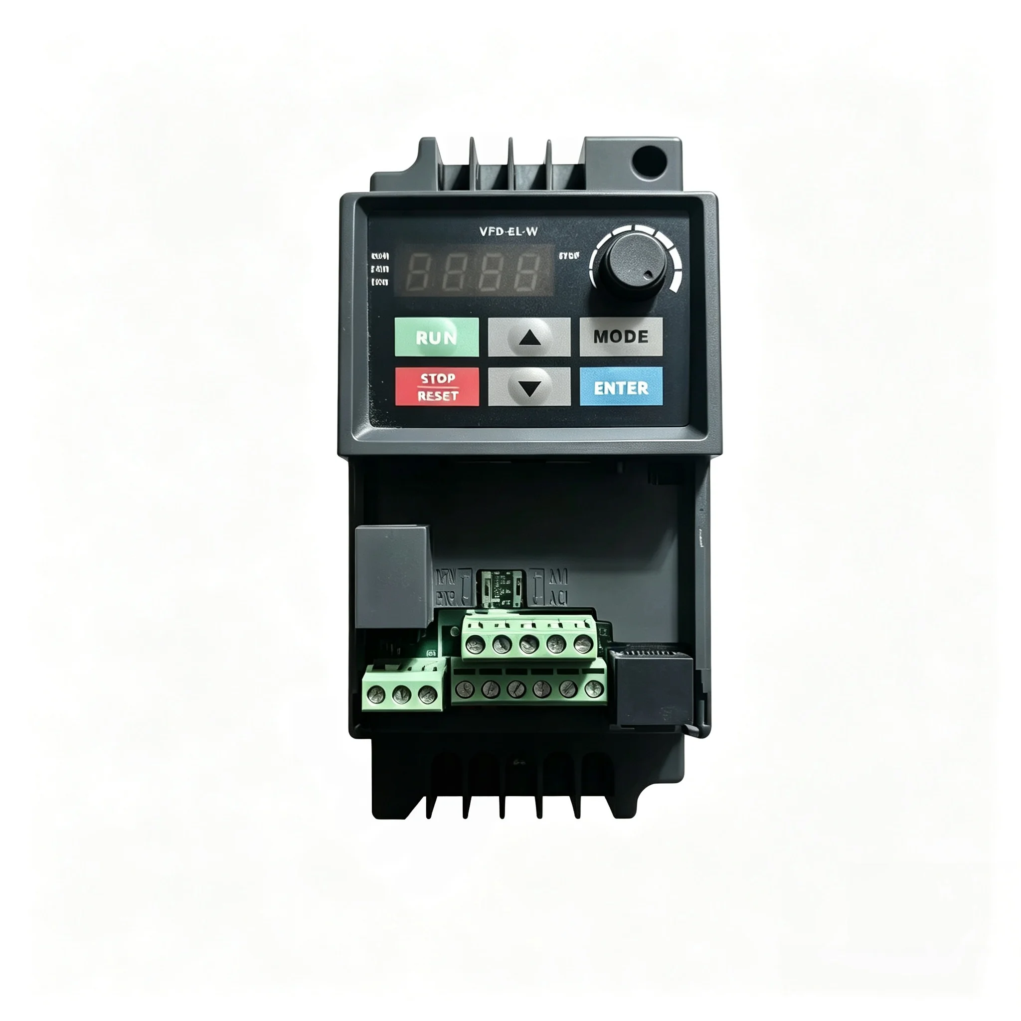 VFD004EL21W VFD Inverter 0.4KW Single Phase Input Three Phase Output AC Motor Variable Frequency Drive Speed Controller