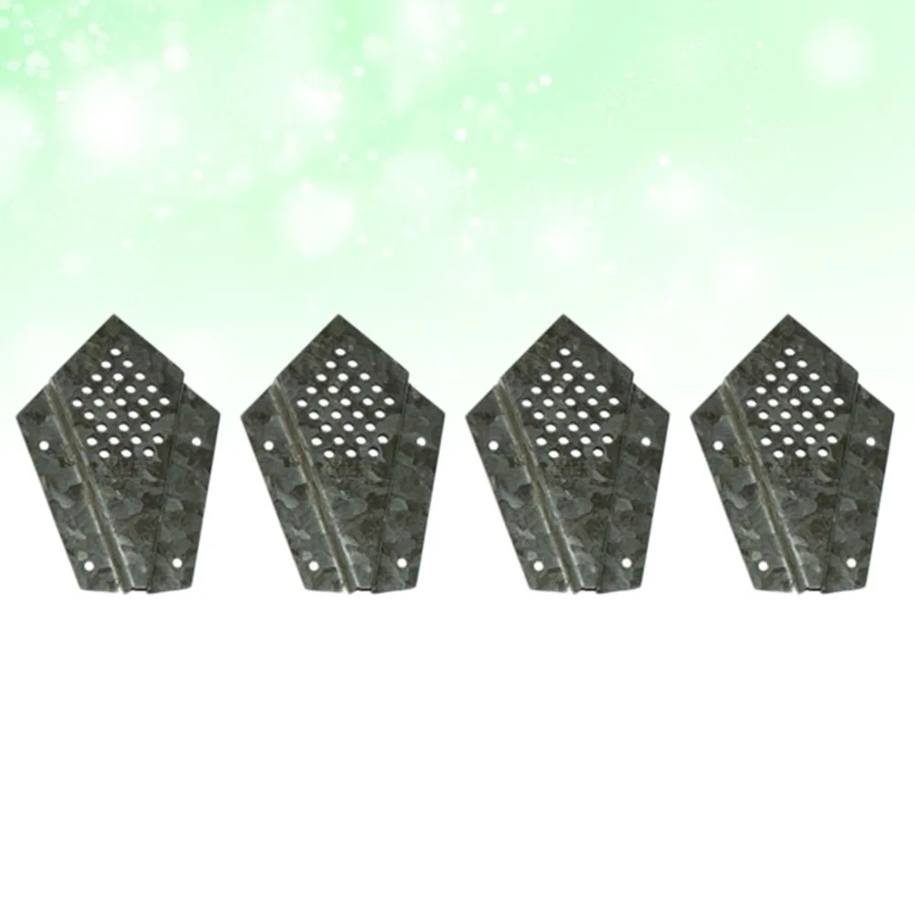 

4Pcs Beekeeping Tool Practical Anti-Escape Corner Beehive Cover Durable Feeding Accessory Bee Equipment Tool Beehive Cover