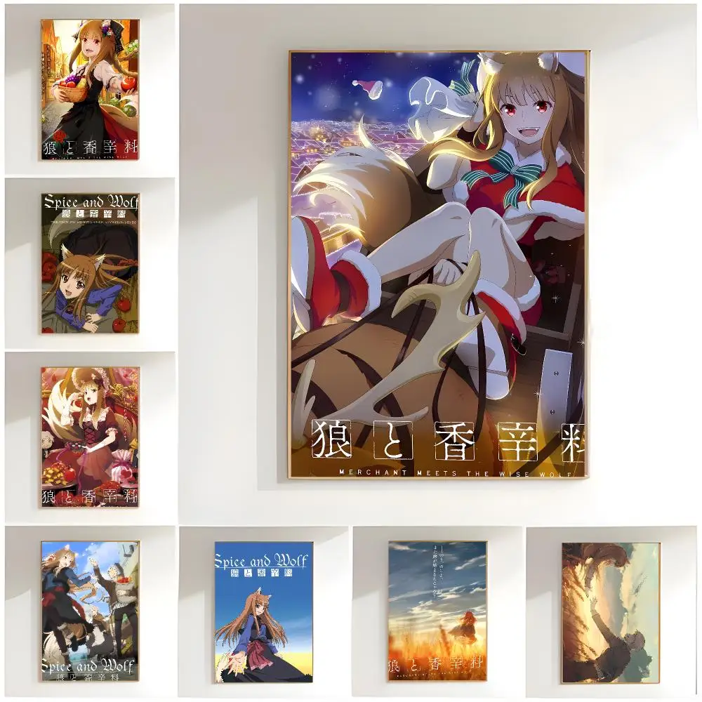 Economic Medieval S-Spice And Wolf Poster Classic Wall Art  Home Decor  Peel and Stick Unframed