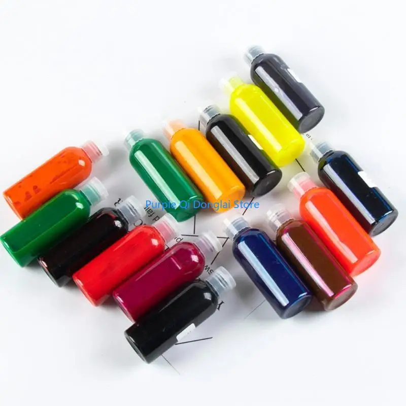 

L21E Большая бутылка 80 г смола пигмент прозрачная эпоксидная смола раскраски пигмент пигмент